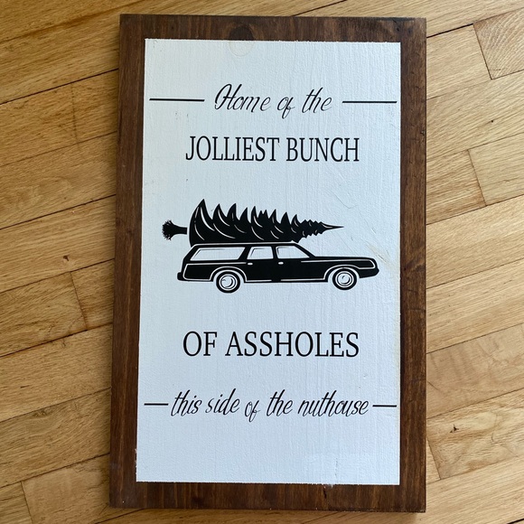 Christmas Quote Wooden Decorative Sign - Picture 2 of 8